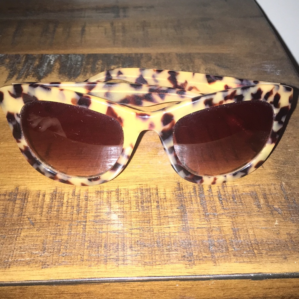 Anthropologie tortoise sunglasses